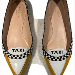Kate Spade Taxi Cab Flats. Limited Edition